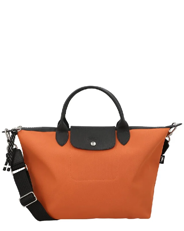 Longchamp Le Pliage Energy Large Canvas & Leather Tote