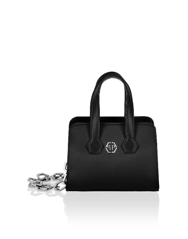 Satin Handle bag Iconic Plein