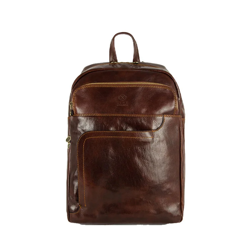 Large Leather Backpack - L.A. Confidential