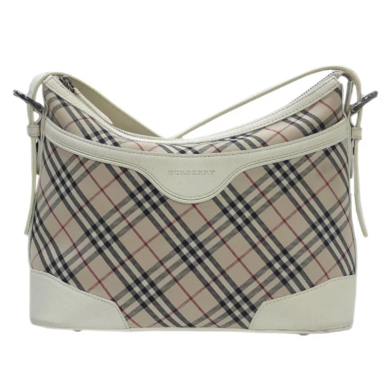 Burberry Nova Check  Canvas Shoulder Bag (Pre-Owned)