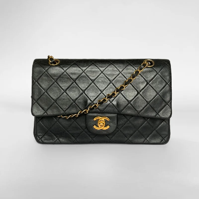 Chanel Classic Double Flap Bag Medium Lambskin Leather