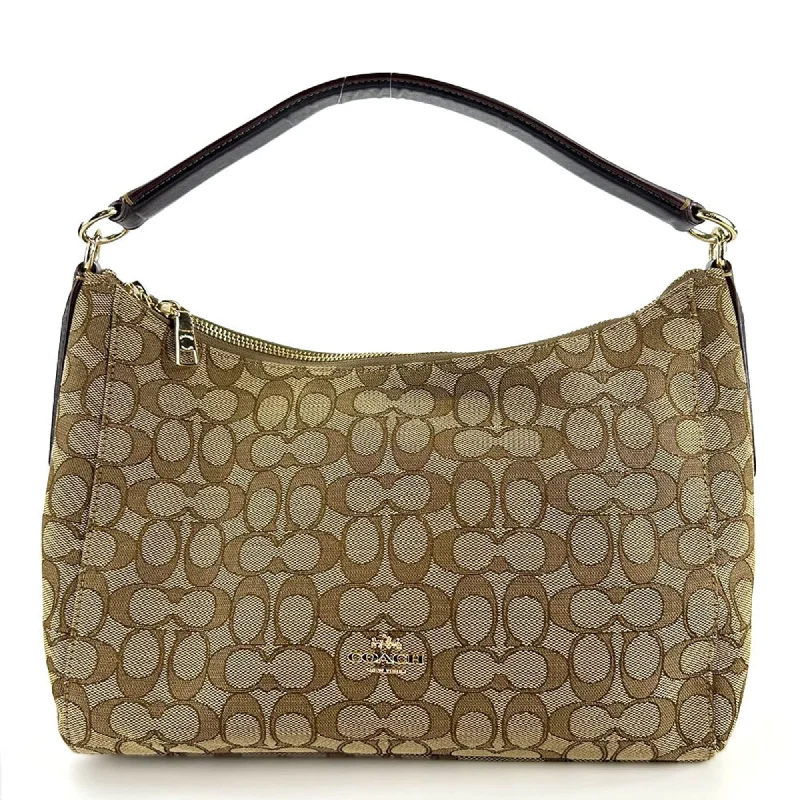 Coach Signature  Canvas Shoulder Bag (Pre-Owned)