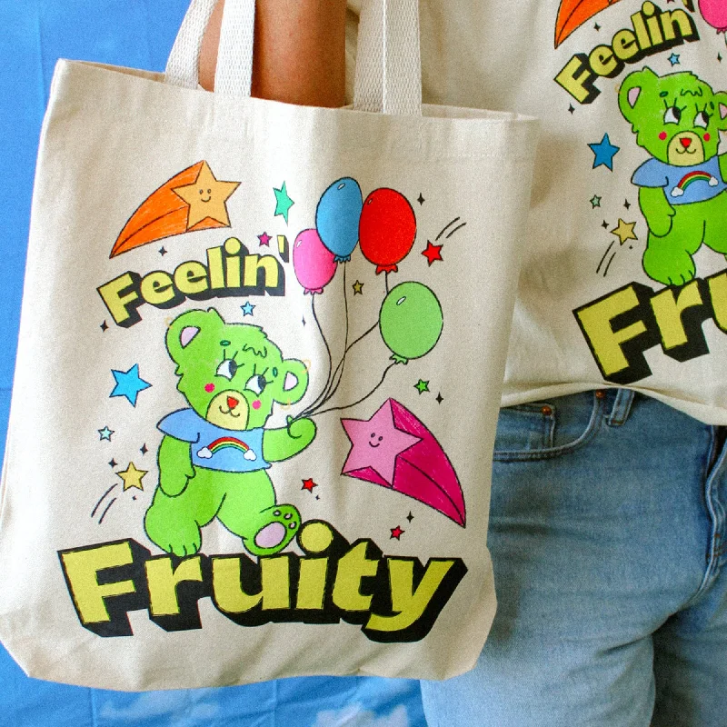 Feelin' Fruity Tote Bag | Canvas + Graphic