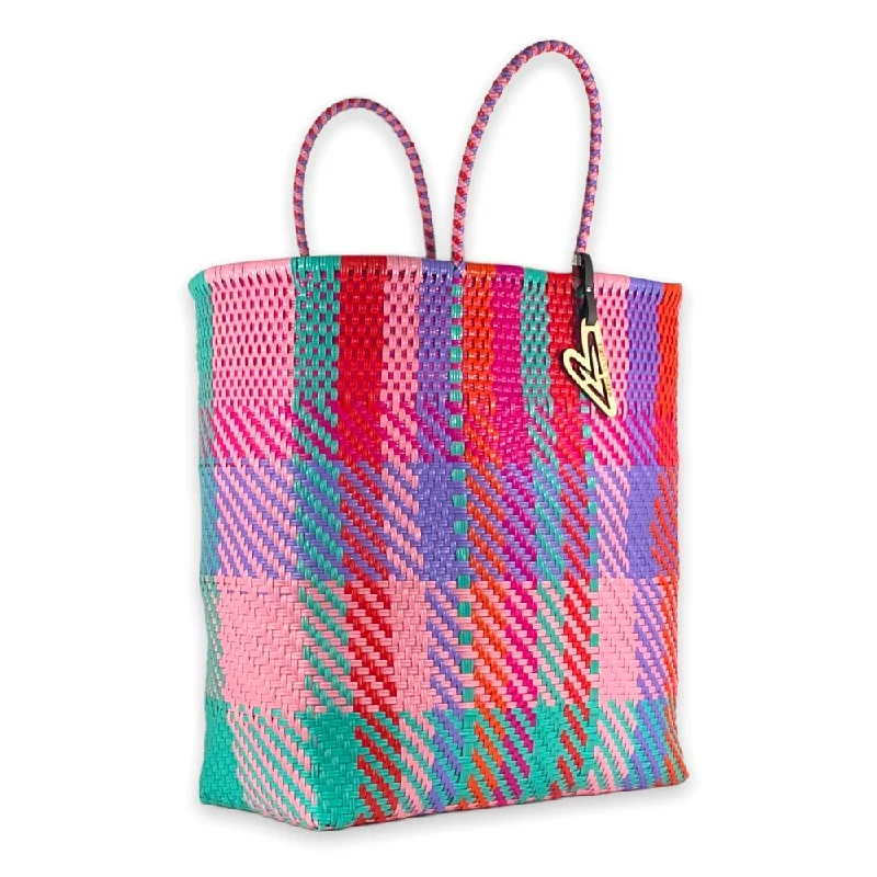 Maria Victoria | Finch Totes | Upcycled, Handwoven, Multicolor Tote