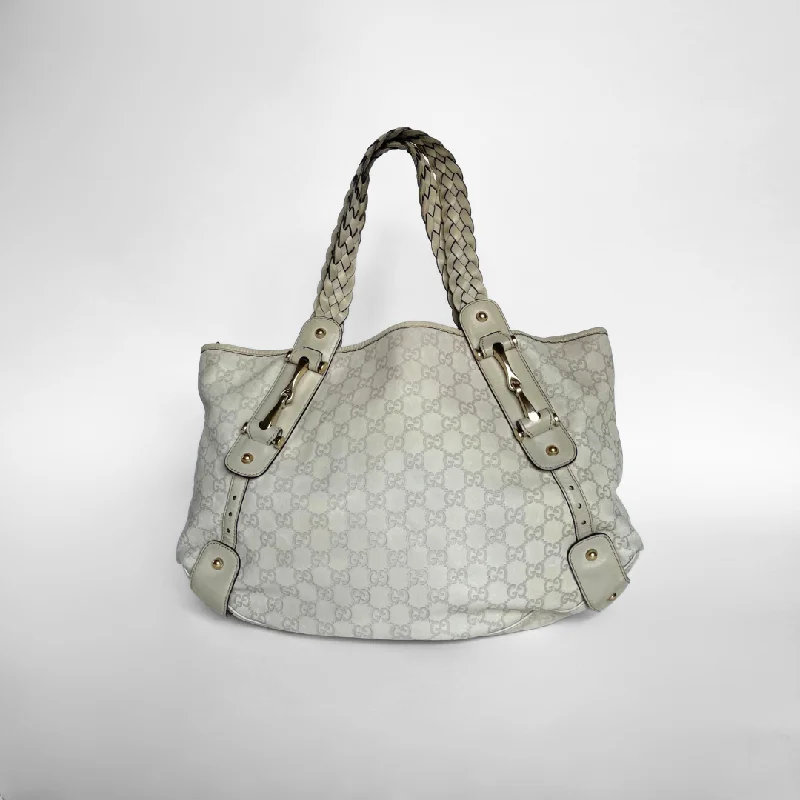 Gucci Shopper 2 Way Suède Leather