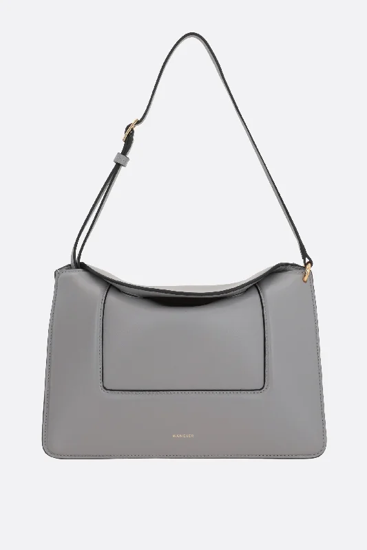 Penelope smooth leather shoulder bag