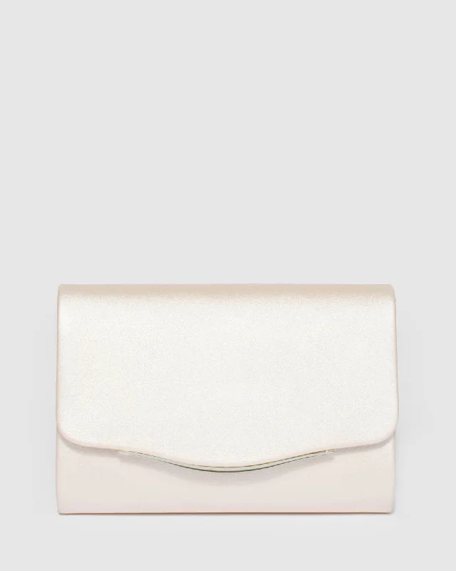 Ivory Adele Evening Clutch Bag