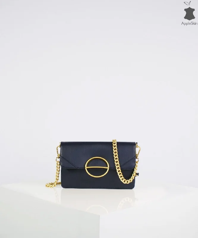 nuuwaï - Vegan Clutch - MILA MIDNIGHT BLUE